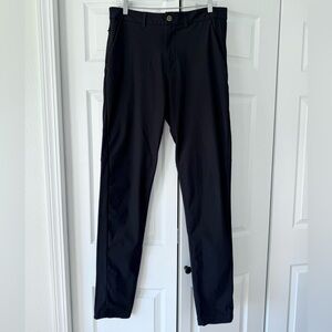 Zyia men’s black slim‎ fit athletic pants size medium